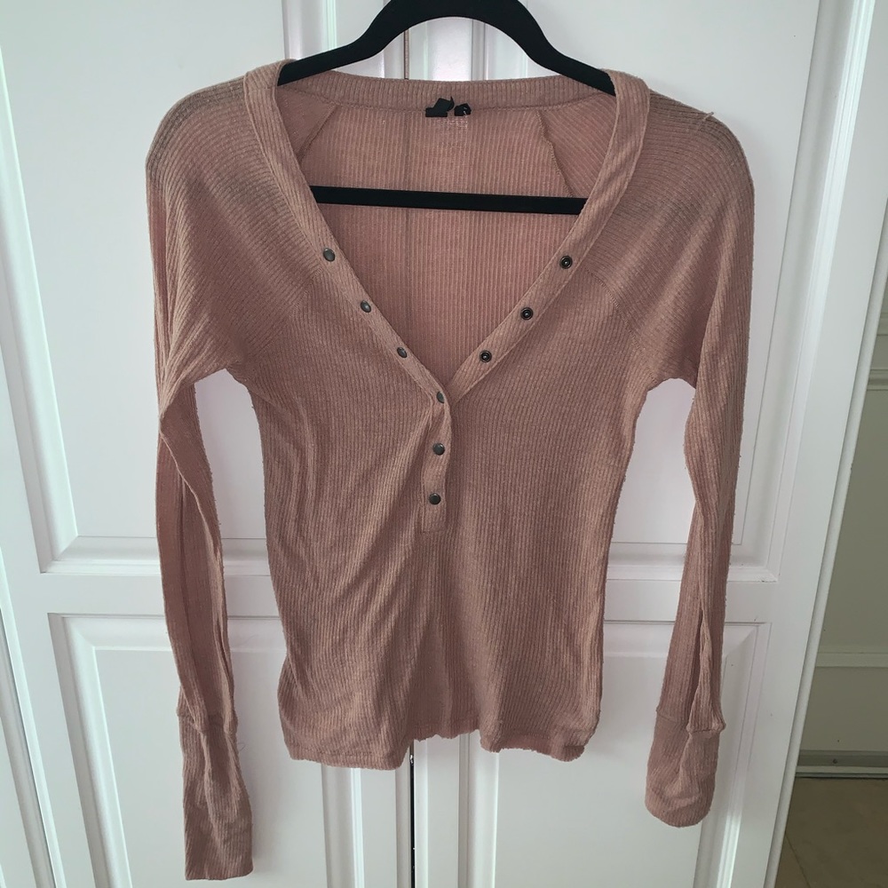 Urban Outfitters long sleeve button down top